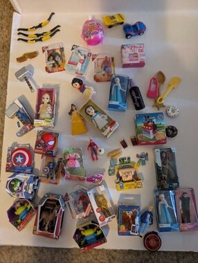 Zuru Mini brands lot 20+ Pieces. Odd Pieces Included. Marvel, Disney,Toy Story